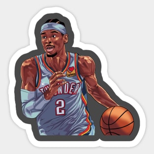 Shai Gilgeous-Alexander Sticker